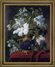 Jean Capeinick White Lilacs Framed Premium Canvas Print, 16"x20"