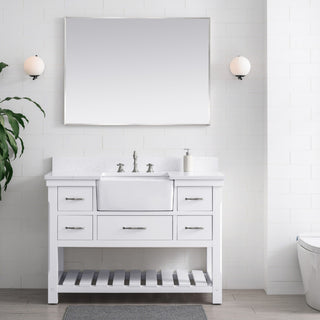 Wesley 48" Bathroom Vanity, White