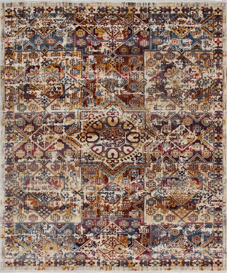 Noori Rug Latif Tracey Ivory/Rust Rug