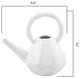 9.5" Mtwh Geo Ceramic Watering Can