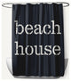 Beach House  Shark Blue 70" w x 73" h Shower Curtain