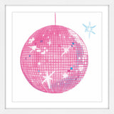 "Discoball" Framed Painting Print
