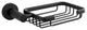 Italia Florence Series Soap Basket in Matte Black