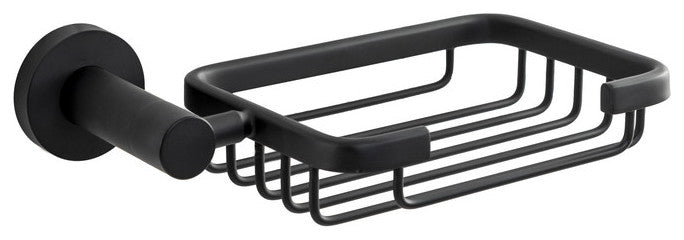 Italia Florence Series Soap Basket in Matte Black