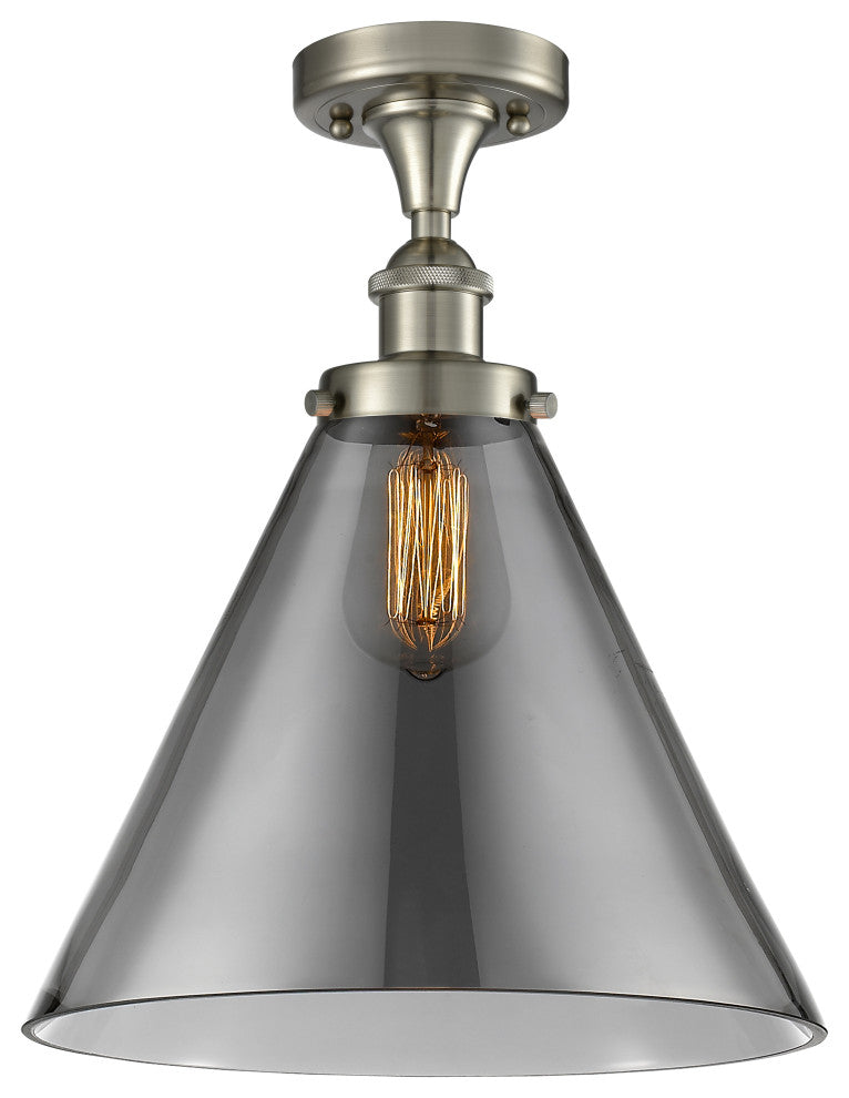 Innovations Lighting 916-1C-SN-G43-L X-Large Cone 1 Light Semi-Flush Mount