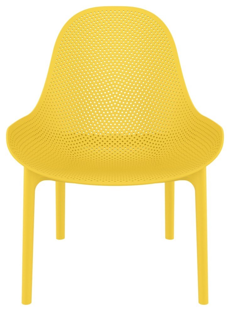 Compamia Sky Lounge Chair, Set of 2, Yellow
