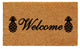 Welcome Pineapples Doormat, 30x48
