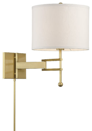 Marshall 1 Light Aged Brass Wall Mount