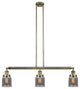 Innovations Lighting 213-Ab-S-G53-Led 3 Light Dimmable Led Island Light