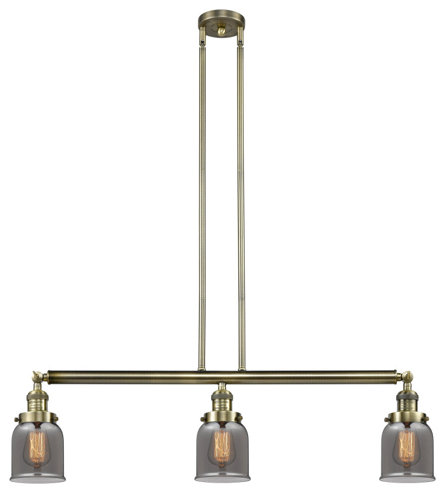 Innovations Lighting 213-Ab-S-G53-Led 3 Light Dimmable Led Island Light
