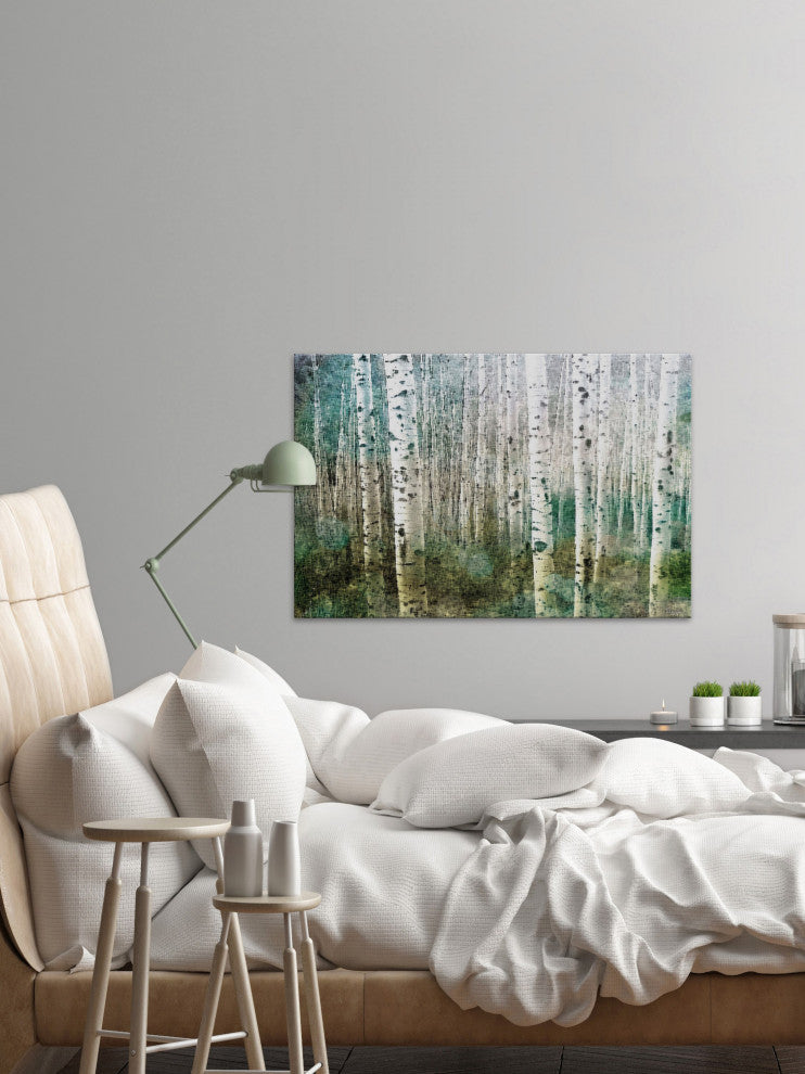 "Aspen Green" Fine Art Canvas Print, 36"x24"