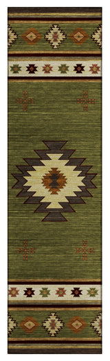 Addison Rugs Sonora ASO34 Green 2'3"x7'6" Rug