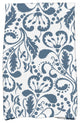 18"x30" Aurora Floral Print Kitchen Towel, Blue