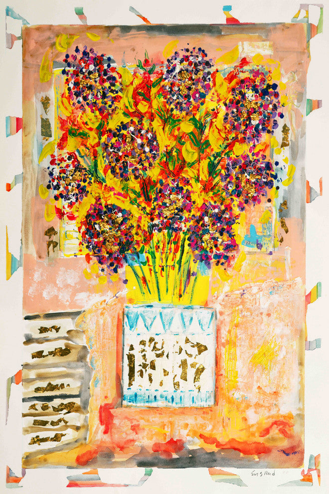 "Summer Bouquet" Print on Canvas by Wayne Ensrud