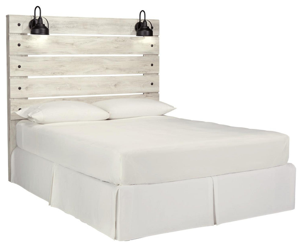 Cambeck Whitewash Queen Panel Headboard