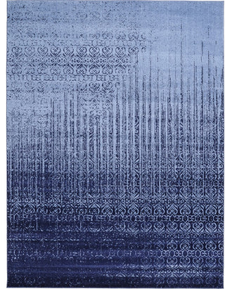 Unique Loom Del Mar Jennifer Rug, Blue, 9'x12'