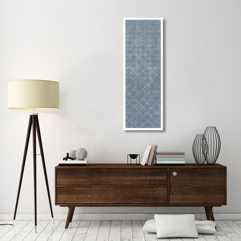 "Blue Path" Digital Paper Print by Kathrine Lovell, 20"x56"