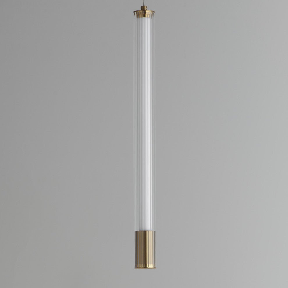 ET2 E11063-144 Cortex 19" Tall LED Mini Pendant - Black