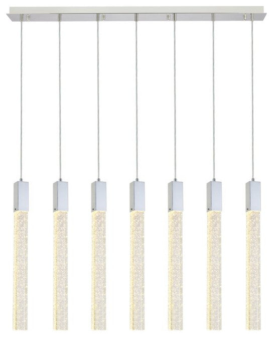 Wade 7-Light Pendant, Chrome