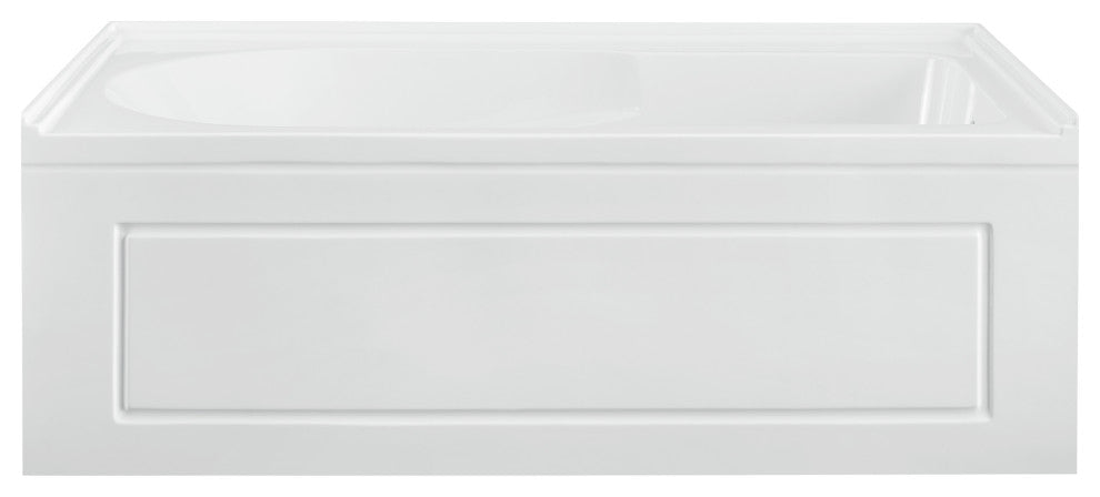 Concorde 60"x32" Acrylic, Alcove, Left-Hand Drain