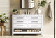 Home Living 48" Single Bathroom Vanity, White