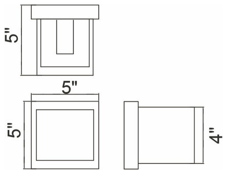 Lilliana LED Wall Sconce With White Finish