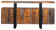 Transitional Sideboard, Floating Top & Several Cabinets With Ample Storage Space