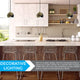 Matte Black kitchen pendant lighting Metal Shade pendant light fixture 6 Inch