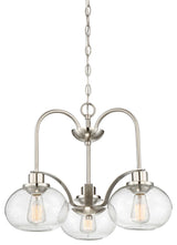Quoizel TRG5103BN Three Light Chandelier Trilogy Brushed Nickel