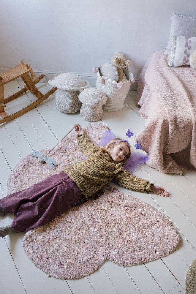 Baby Butterfly Washable Animal Rug