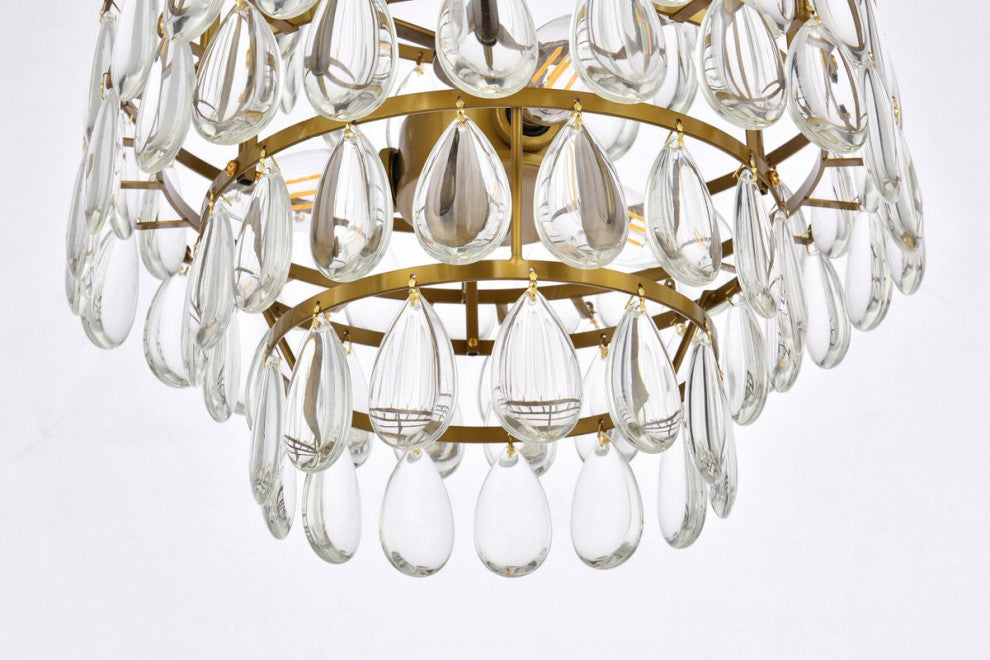 Murphy 14" Pendant, Brass