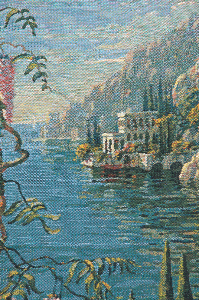 Villa In Capri Belgian Wall Tapestry