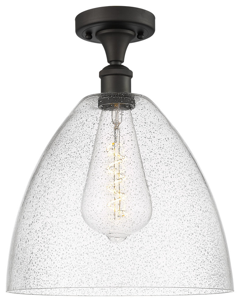 Innovations Lighting 516-1C-OB-GBD-124-LED 1 Light 12" Semi-Flush Mount