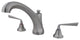 Kingston Brass Roman Tub Faucet, Brushed Nickel