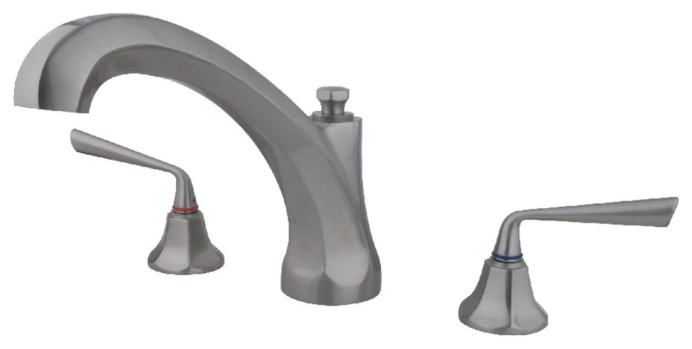 Kingston Brass Roman Tub Faucet, Brushed Nickel