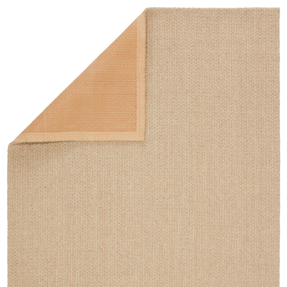Jaipur Living Emere Natural Solid Beige Rug, 10'x14'