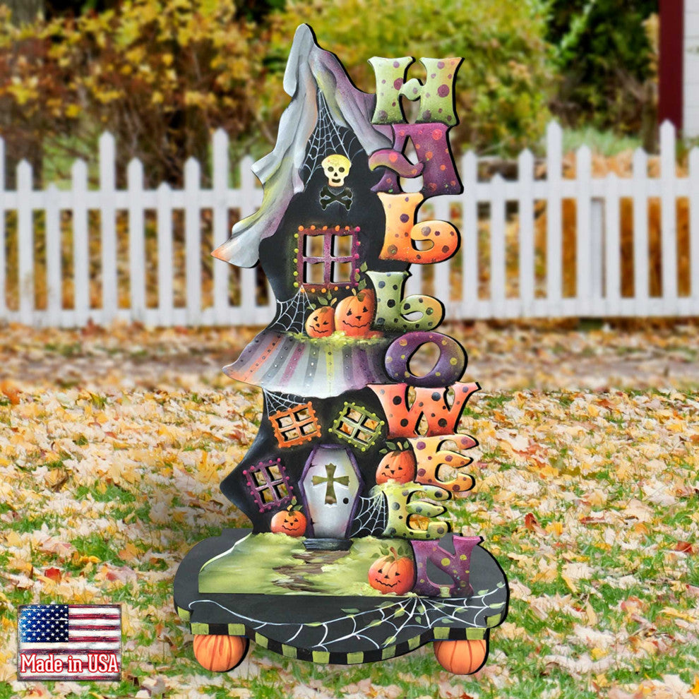Halloween Candle Holder Free-Standing Garden Decor