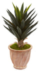 Nearly Natural Agave Artificial Plant in Terra Cotta Planter