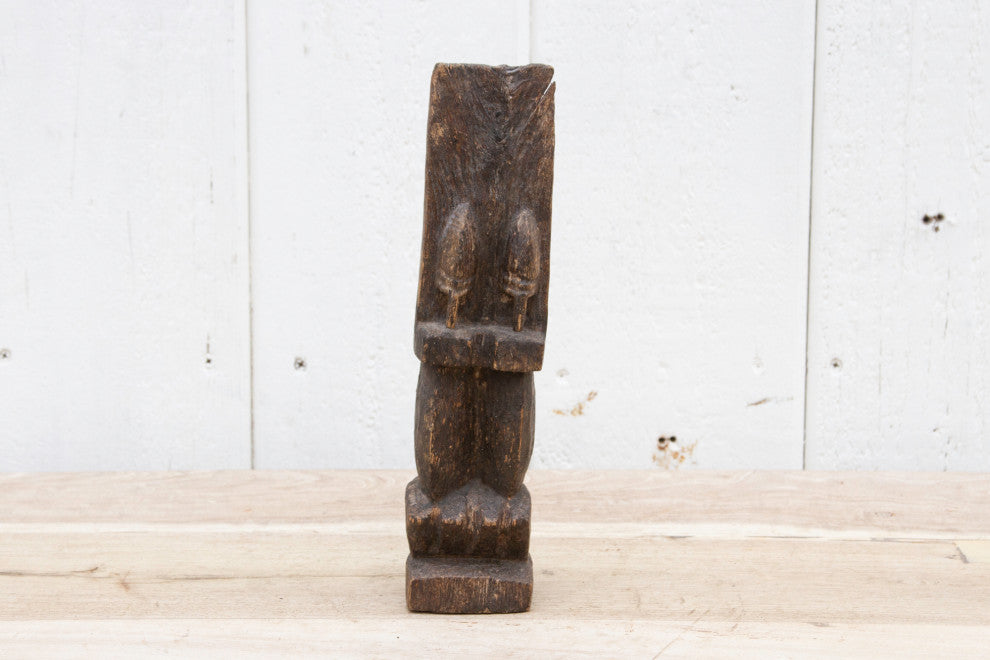 Small African Double Sided Carved Figure