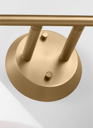 Belcarra 4 Light Bath, Satin Brass