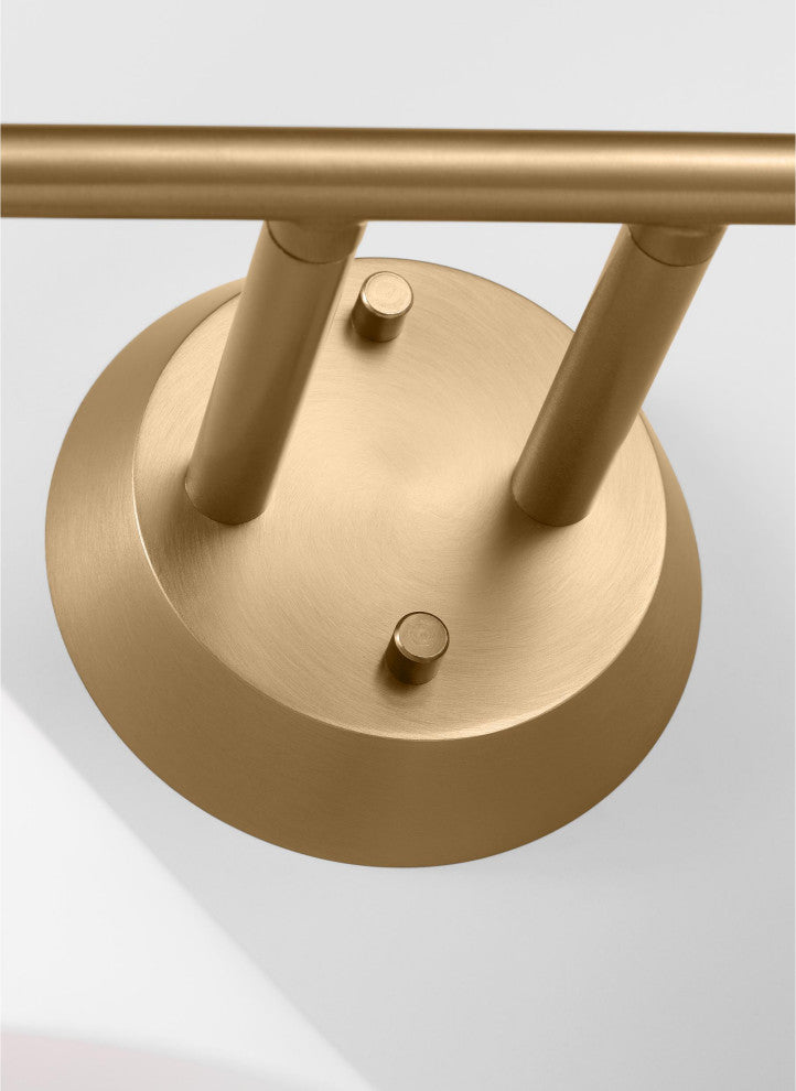 Belcarra 4 Light Bath, Satin Brass