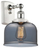 Innovations 916-1W-WPC-G73-LED 1-Light Sconce, White, Polished Chrome