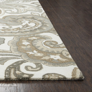 Rizzy Home Suffolk SK326A Beige Paisley Area Rug, Rectangular 10'x13'