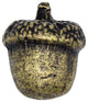 Acorn Cabinet Knob, Small, Antique Brass