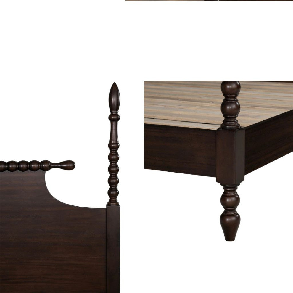 Madison Park Signature Beckett Bed Transitional Wood Bedframe