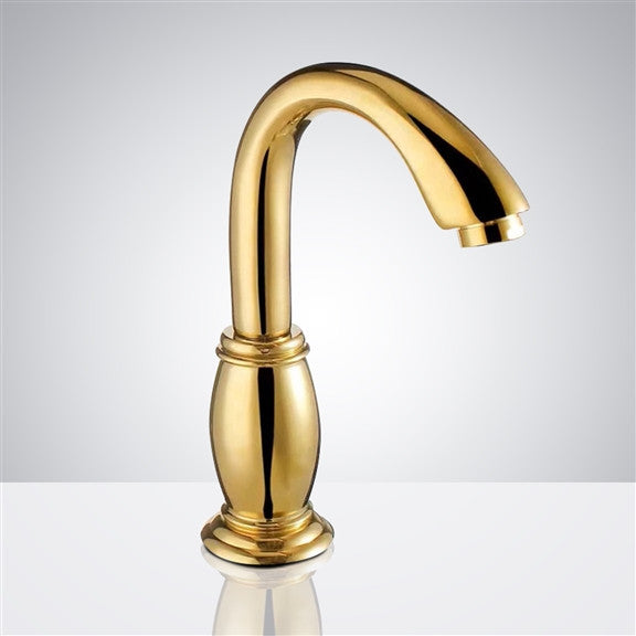 Fontana Commercial Automatic Hands Free Sensor Faucet Gold