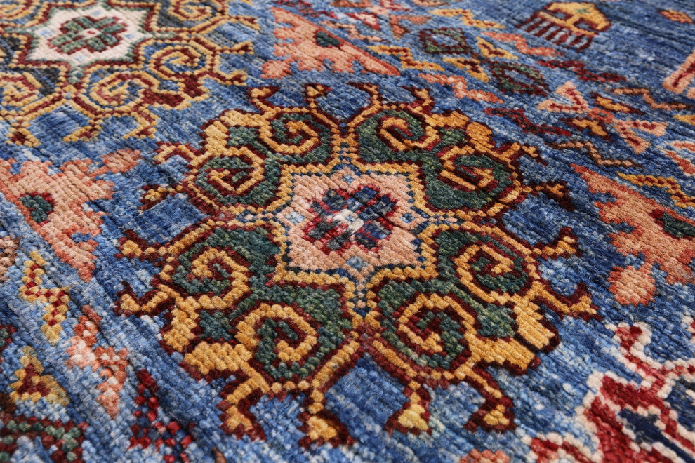 Hand Knotted Persian Gabbeh Tribal Wool Rug 2' 9" X 4' 4" Q10073