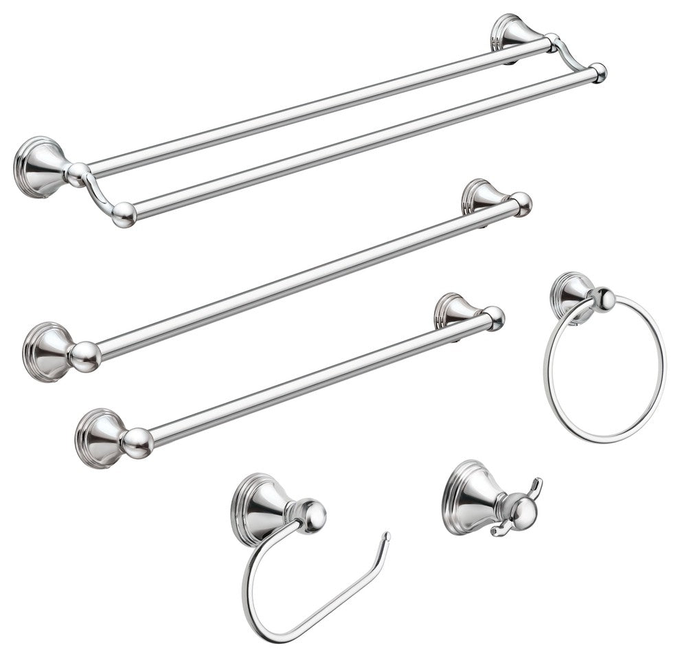 Creative Specialties, Towel Rings, Chrome, 6"x6"x7"