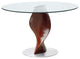Modern Classics Edge Dining Table 42", Clear