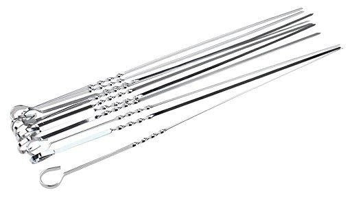 Shashlik 6-pc Stainless Steel Skewers Set